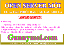 Open Server Chỉ Số &gt;&gt; == Thấp Chuẩn Zing== &lt;&lt; Chuẩn Cày Cuốc.